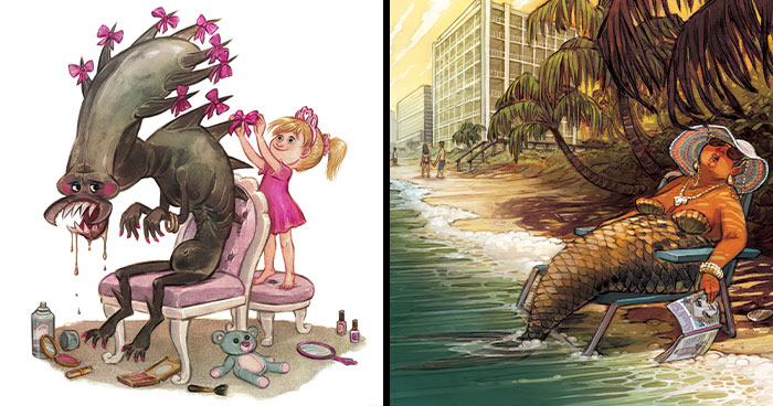 These 21 Mythical Creatures Are Basically Just Regular Folks Having a Laugh