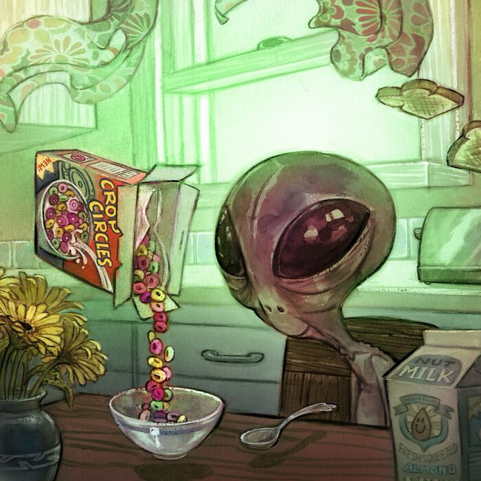 The ‘Alien’ Who’s Just Here for a Good Time