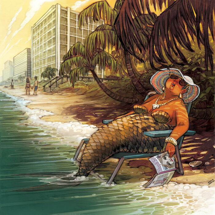 That One Mermaid Who Totally Retired