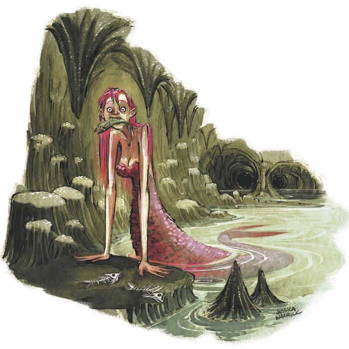 Cave Mermaid: Because Not All Mermaids Like Sunlight