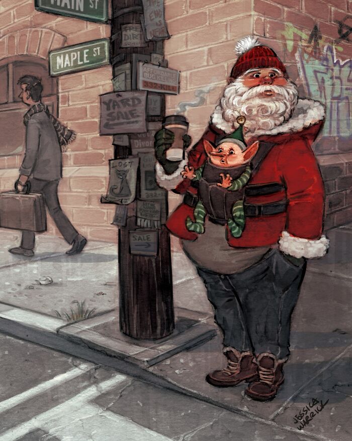 What If Santa Was Just Like Us? Spoiler: He’s Still Santa