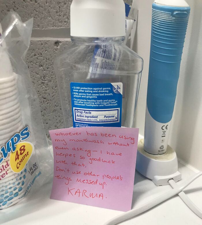 Clever Mouthwash Sabotage: How I Stopped My Roommate From Stealing It