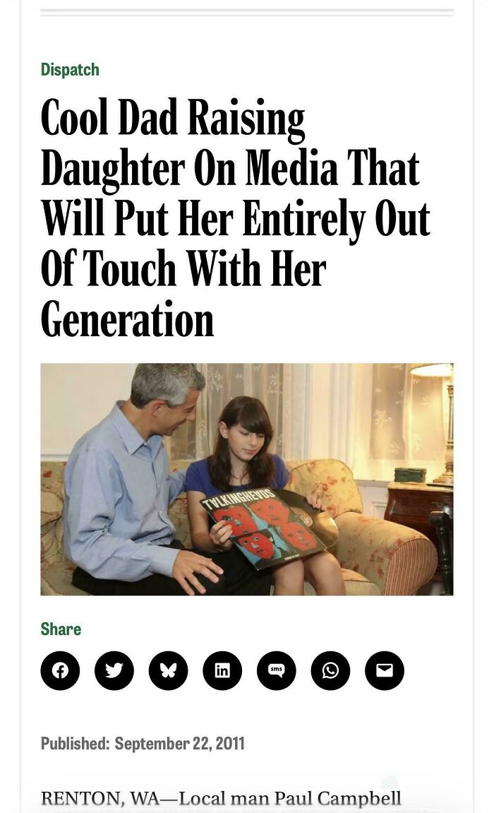 Classic Movie and Music Buff Dad Move