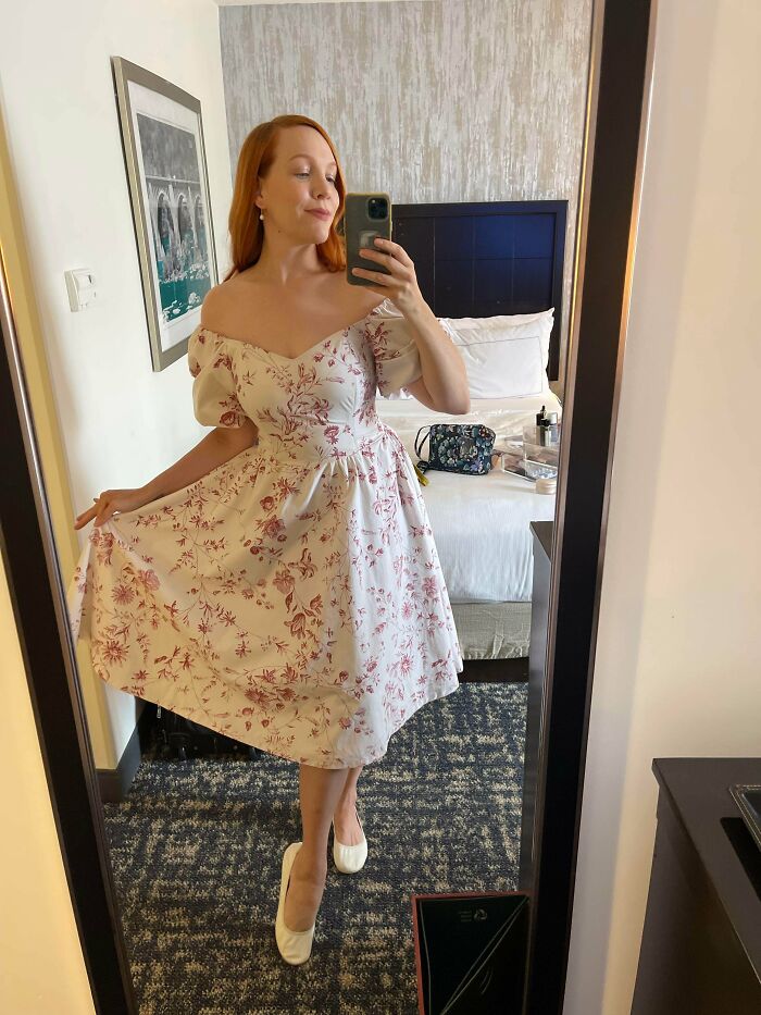 From $2 IKEA Duvet to Dress? Yup!