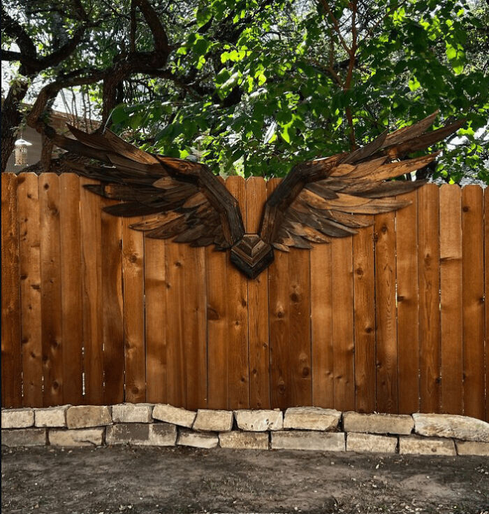 Old Fence? Wings for Days!