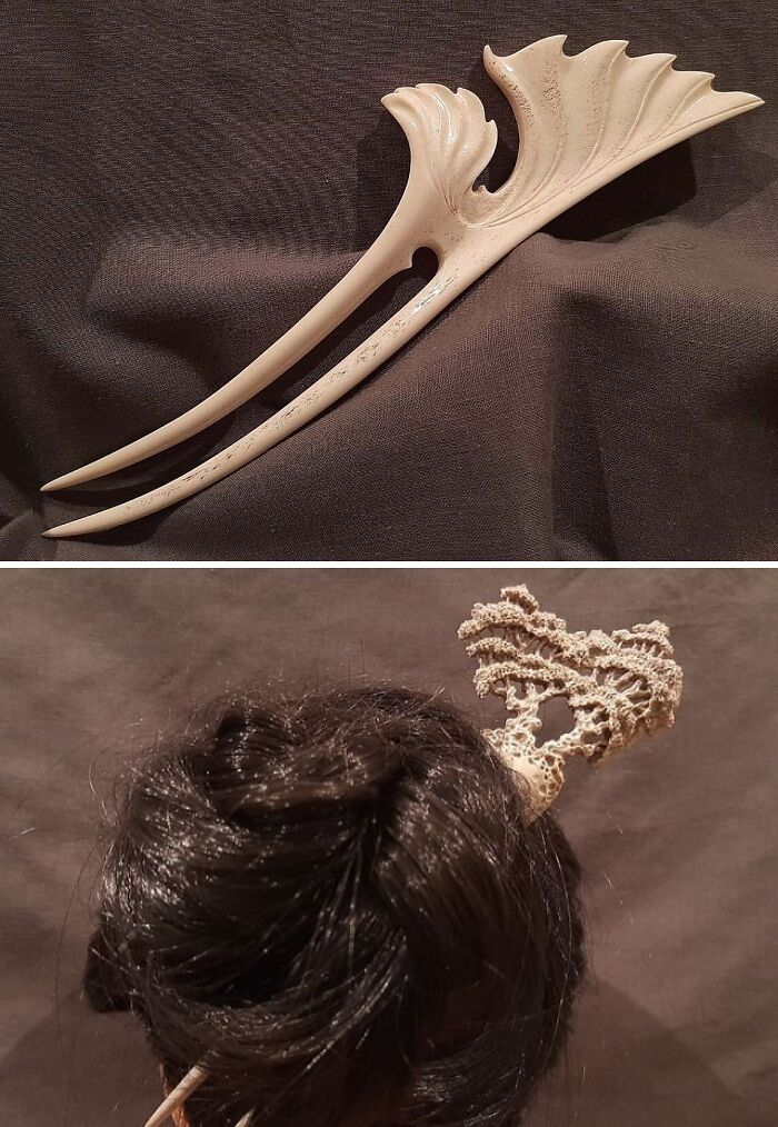 Deer Antlers → Fancy Hairpins
