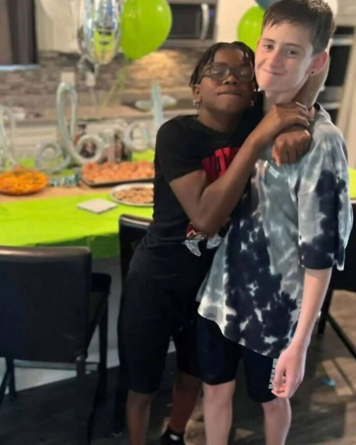 Boy Befriends Foster Kid And BAM! Family Grows