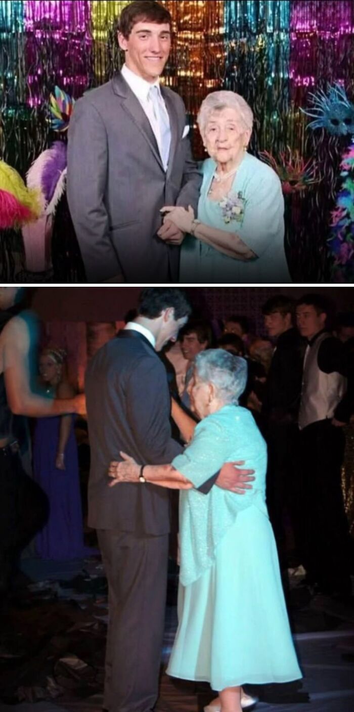 19-Year-Old Takes 89-Year-Old Grandma To Her Very First Prom