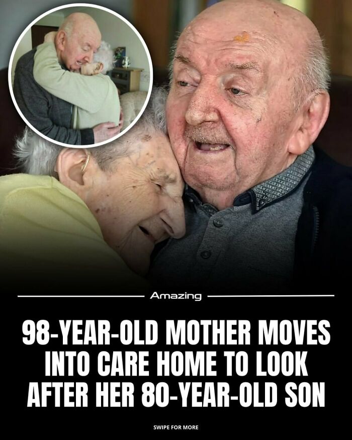 98-Year-Old Mom Moves Into Care To Watch Over Her 80-Year-Old Son