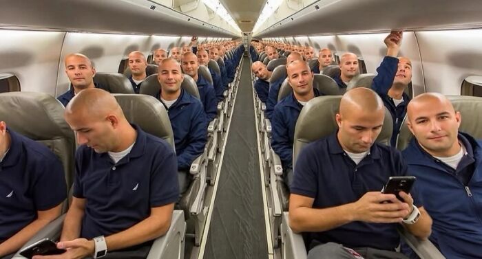 Guy Photogs Every Seat On An Empty Plane And Becomes Clone King