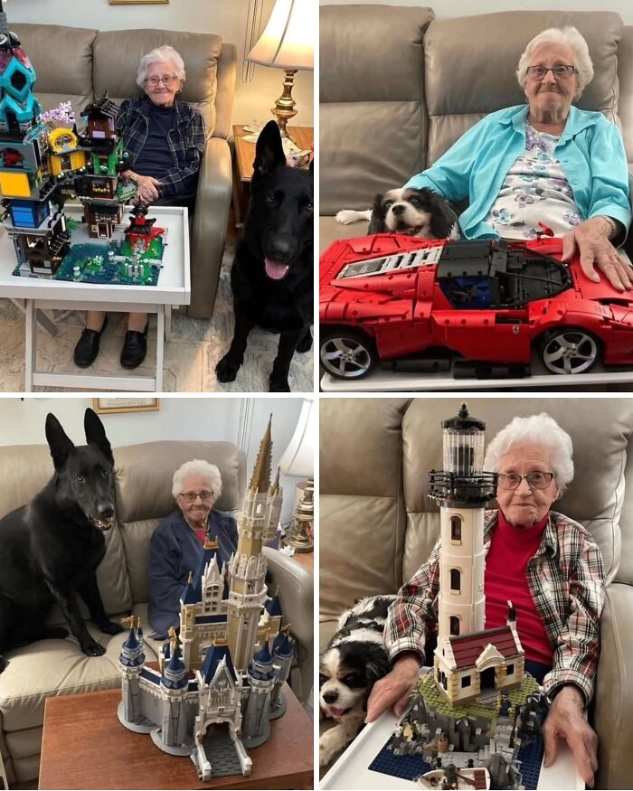 90-Year-Old Grandma Still Building LEGO Worlds Like A Boss