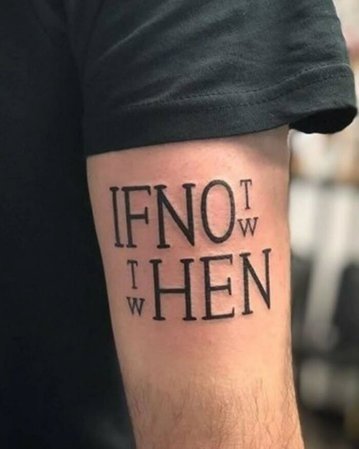 Tattoo That Tricks Your Brain: It Says What Now?