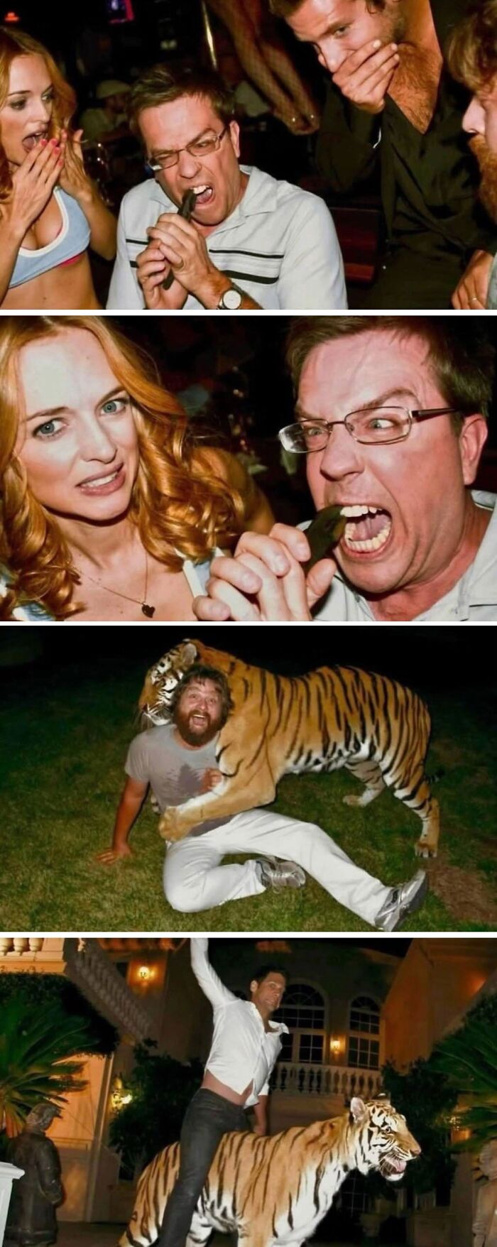 The Photos At The End Of The Hangover Movies? Totally Real