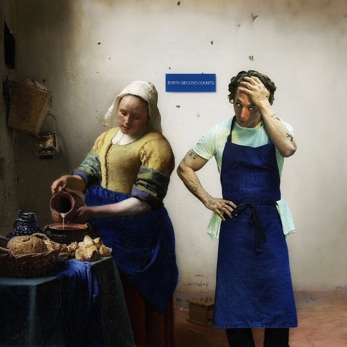 Wait, This Artist Actually Mashes Up Classical Art with Pop Culture and It’s Wildly Awesome