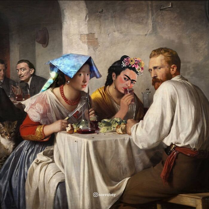 Wait, This Artist Actually Mashes Up Classical Art with Pop Culture and It’s Wildly Awesome