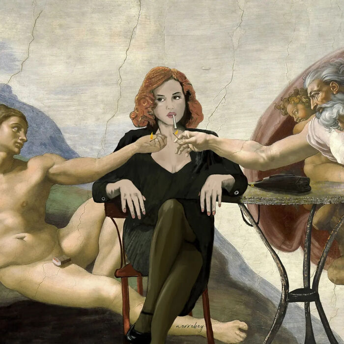 Wait, This Artist Actually Mashes Up Classical Art with Pop Culture and It’s Wildly Awesome