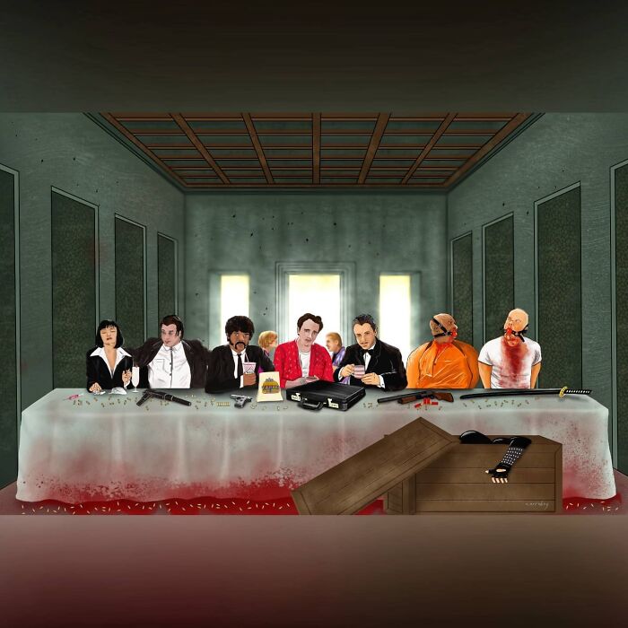 Wait, This Artist Actually Mashes Up Classical Art with Pop Culture and It’s Wildly Awesome
