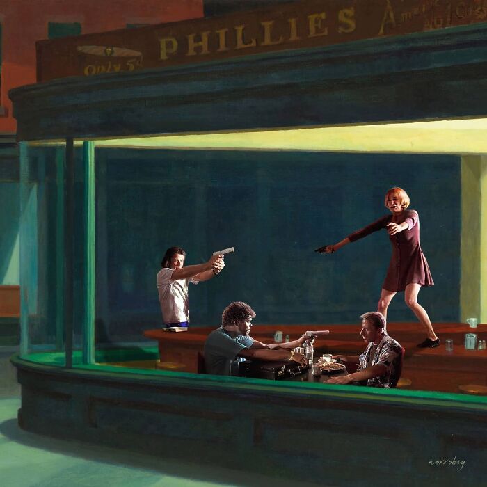 Wait, This Artist Actually Mashes Up Classical Art with Pop Culture and It’s Wildly Awesome