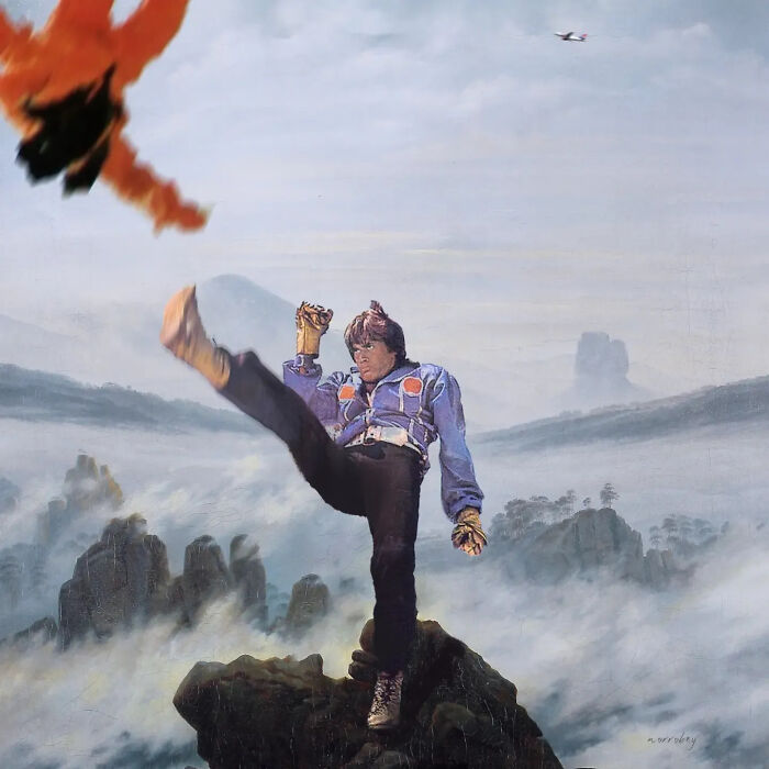 Wait, This Artist Actually Mashes Up Classical Art with Pop Culture and It’s Wildly Awesome