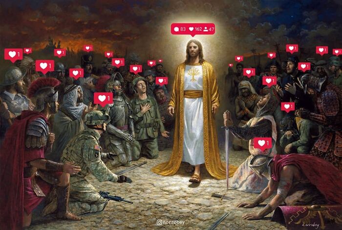 Wait, This Artist Actually Mashes Up Classical Art with Pop Culture and It’s Wildly Awesome