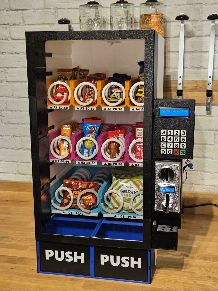 I Made My Wife Her Own Mini Vending Machine – Because Why Not?