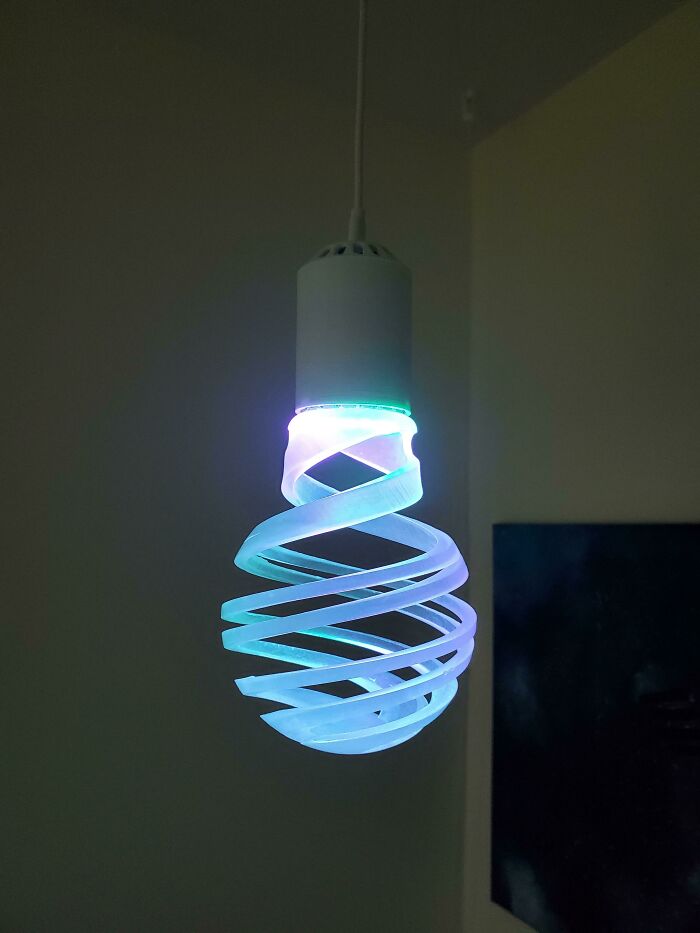 Yep, That’s a 3D Printed Lightbulb – Because That’s How We Roll
