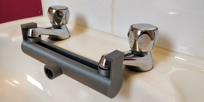 Irish Hot and Cold Tap Combiner for Just-Right Water Temperature