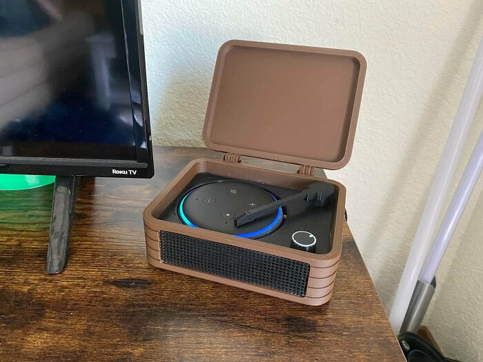 Gave My Echo Dot a Retro Vintage Makeover