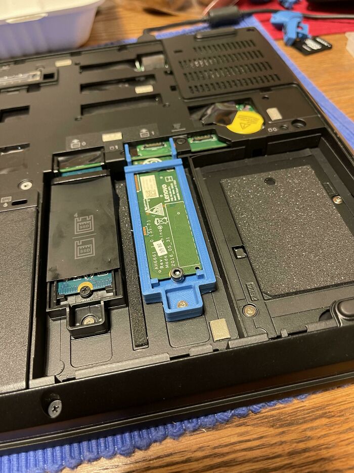 3D Printed Lenovo Caddy Because They Wanted Way Too Much Money