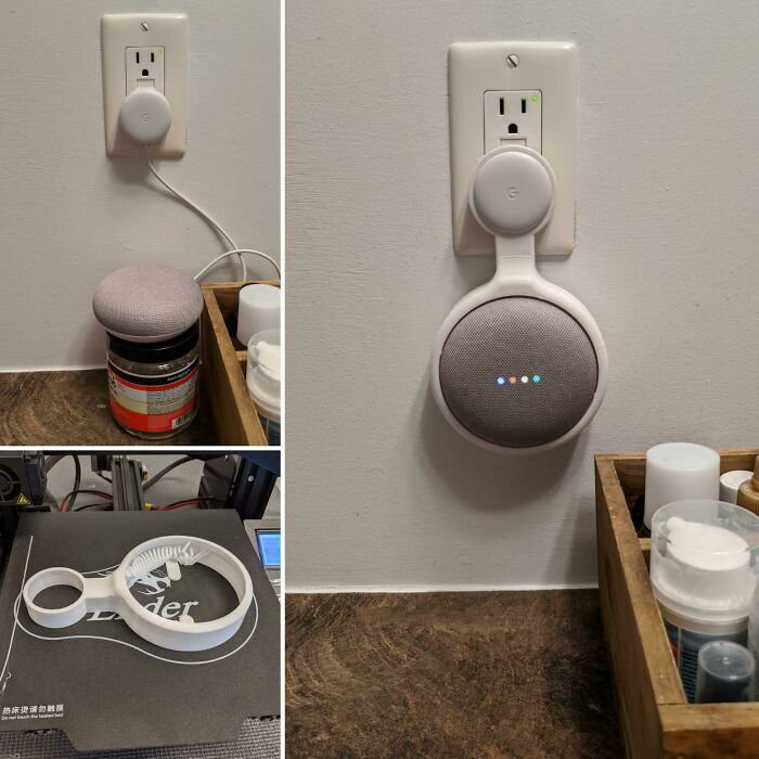 Tidied Up the Bathroom Counter with One Clever Print