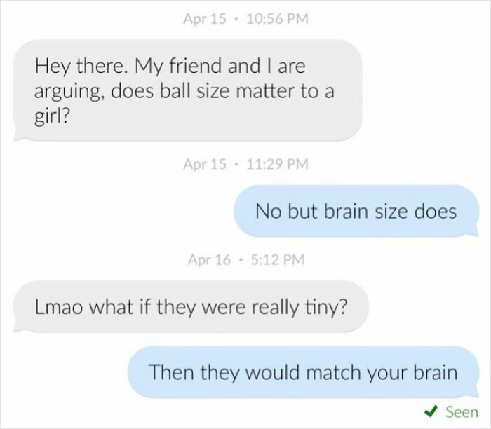 Size Really Does Matter (For Comebacks)
