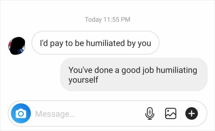 My First Insta Creepy Message (And Roast)