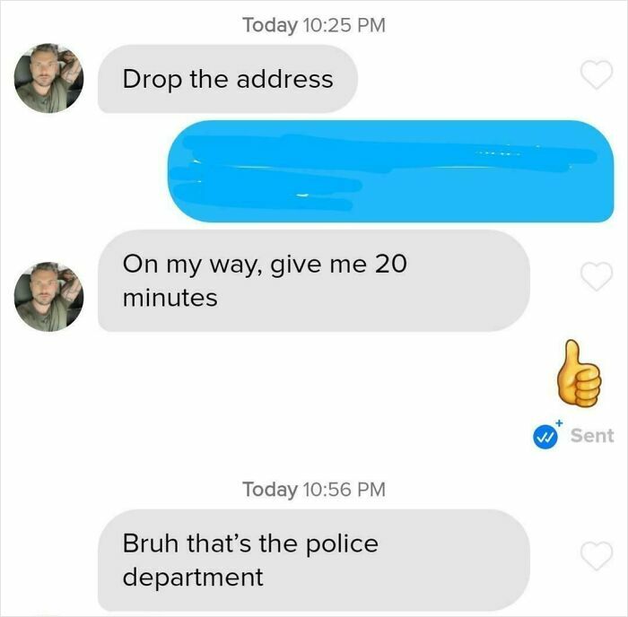Skipped Hello, Went Straight To Police Station
