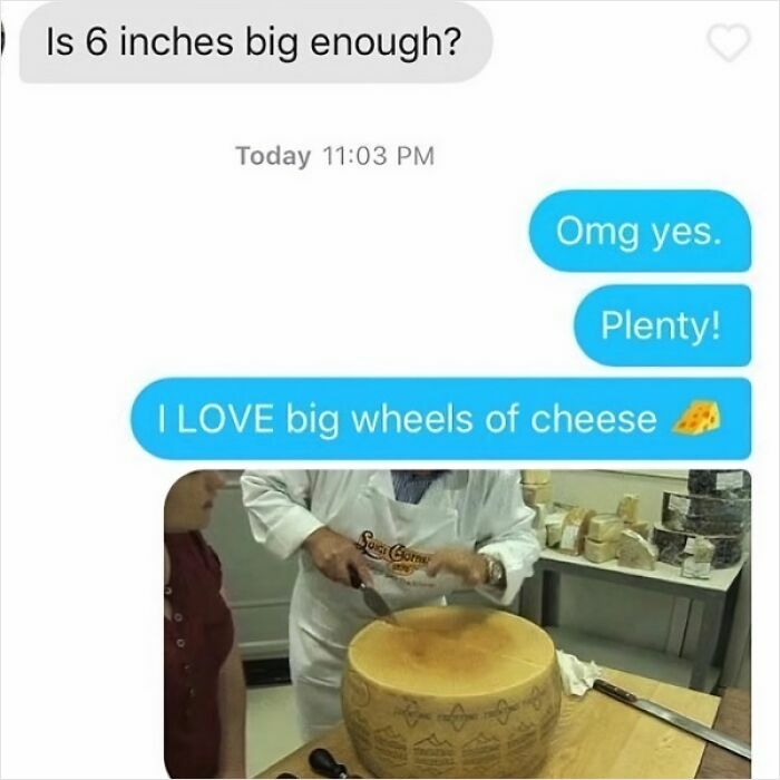 Wheels Of Cheese? More Like Wheels Of Sarcasm