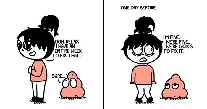 These Comics Turned Life’s Messy Moments Into Big Hugs (49 Pics)