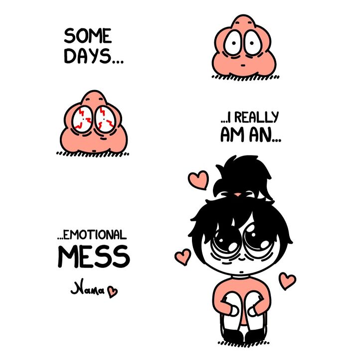 These Comics Turned Life’s Messy Moments Into Big Hugs (49 Pics)
