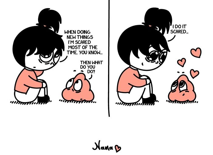 These Comics Turned Life’s Messy Moments Into Big Hugs (49 Pics)
