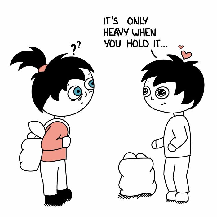 These Comics Turned Life’s Messy Moments Into Big Hugs (49 Pics)