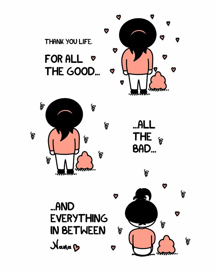 These Comics Turned Life’s Messy Moments Into Big Hugs (49 Pics)