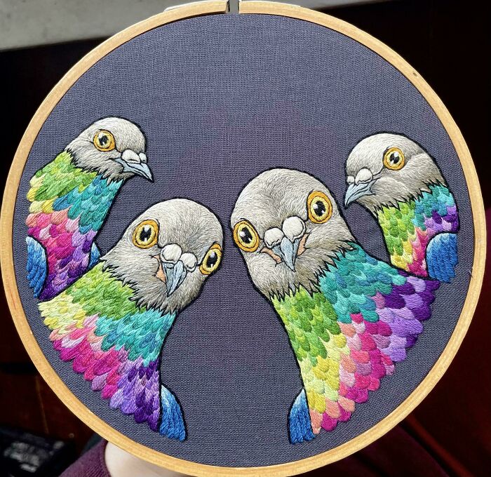 Judgmental Pigeons Calling You Out