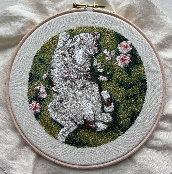 First Embroidery Ever—Feeling Proud!