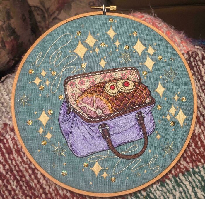 My Magical Embroidered Purse