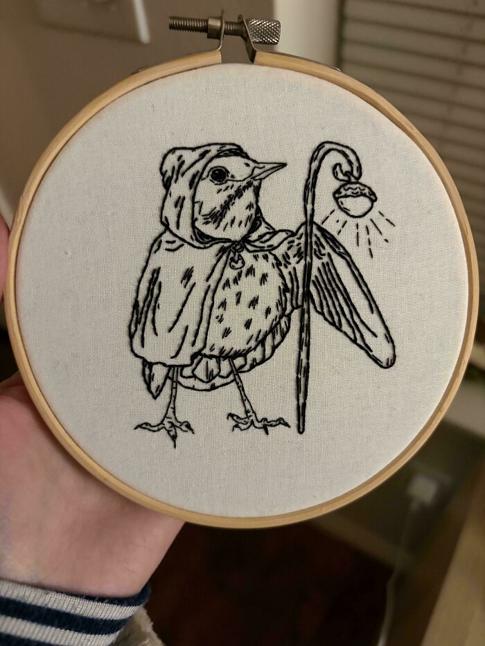 Made a Little Birb Wizard for My Boyfriend
