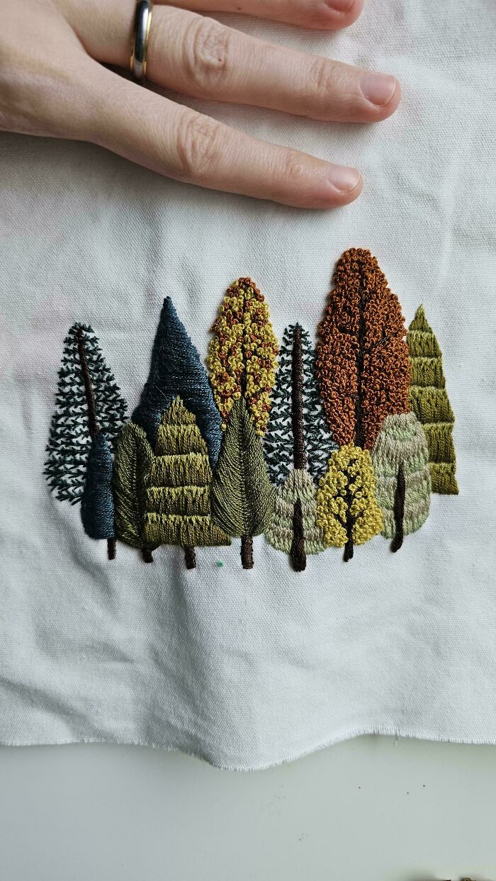 First Embroidery Finished—Nailed It!