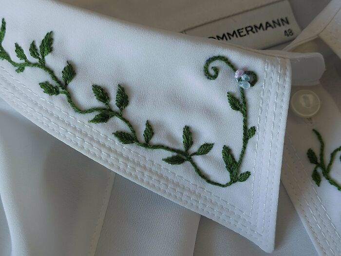 Blouse Gets a Leafy Makeover