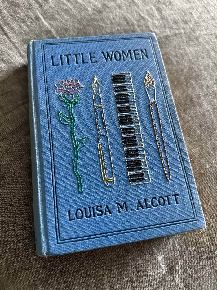 Turned a 1911 'Little Women' Book into Art