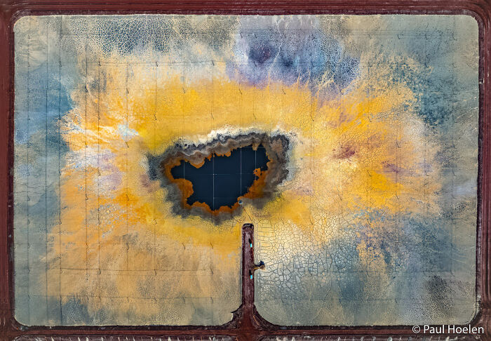 Evaporation Pond: A Strange Beauty