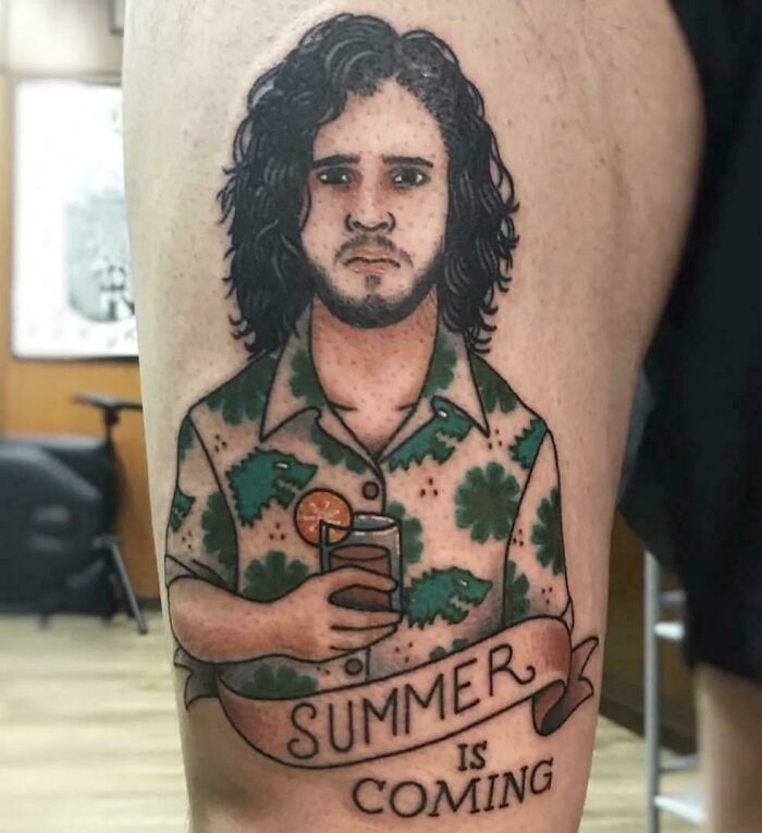 Game Of Thrones Tattoo (Plot Twist: It’s Confusing)