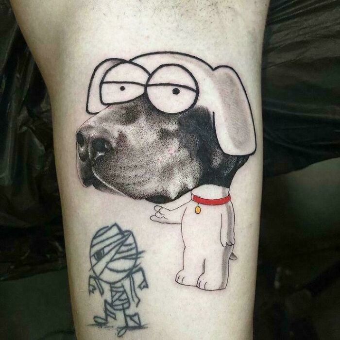 Brian Griffin Gone Wild (In Ink Form)