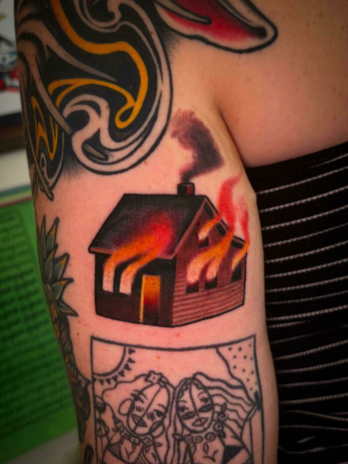 Tiny Burning House — Cozy or Catastrophe?